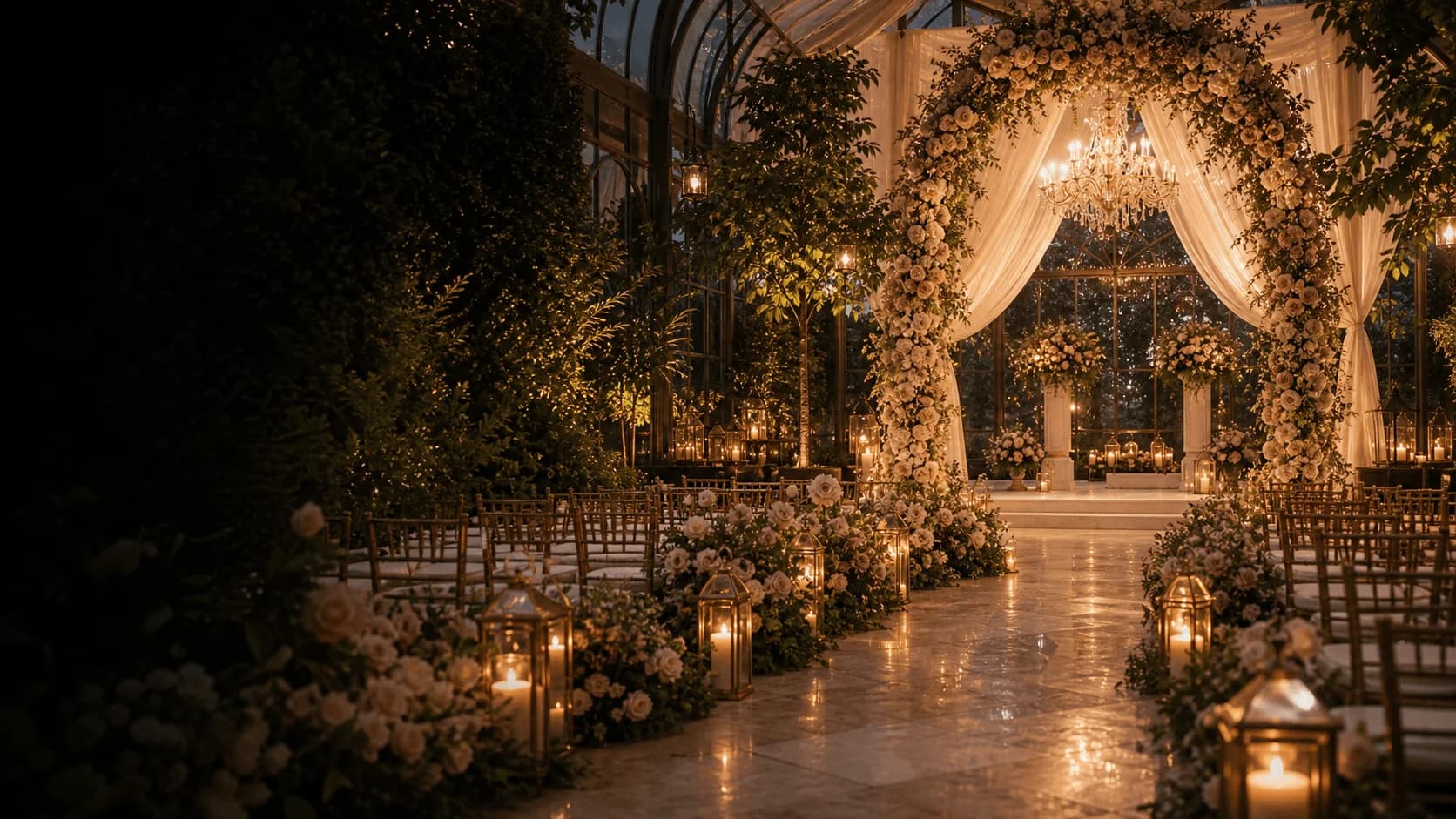 Wedding weekend event page preview