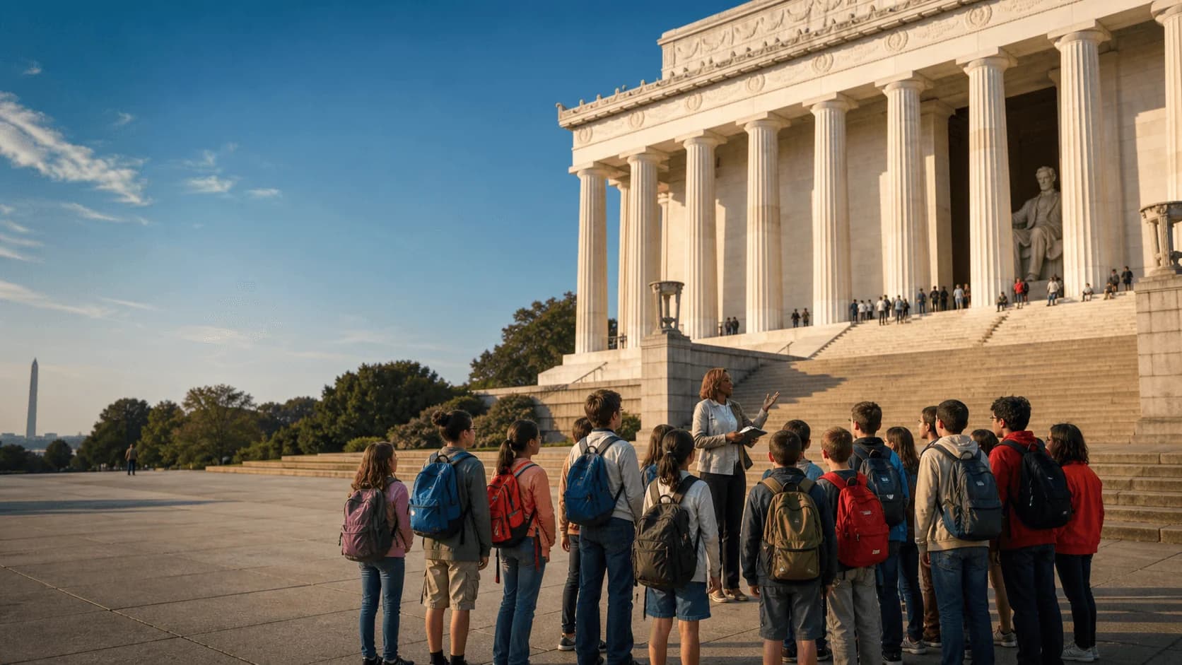School field trip event page preview