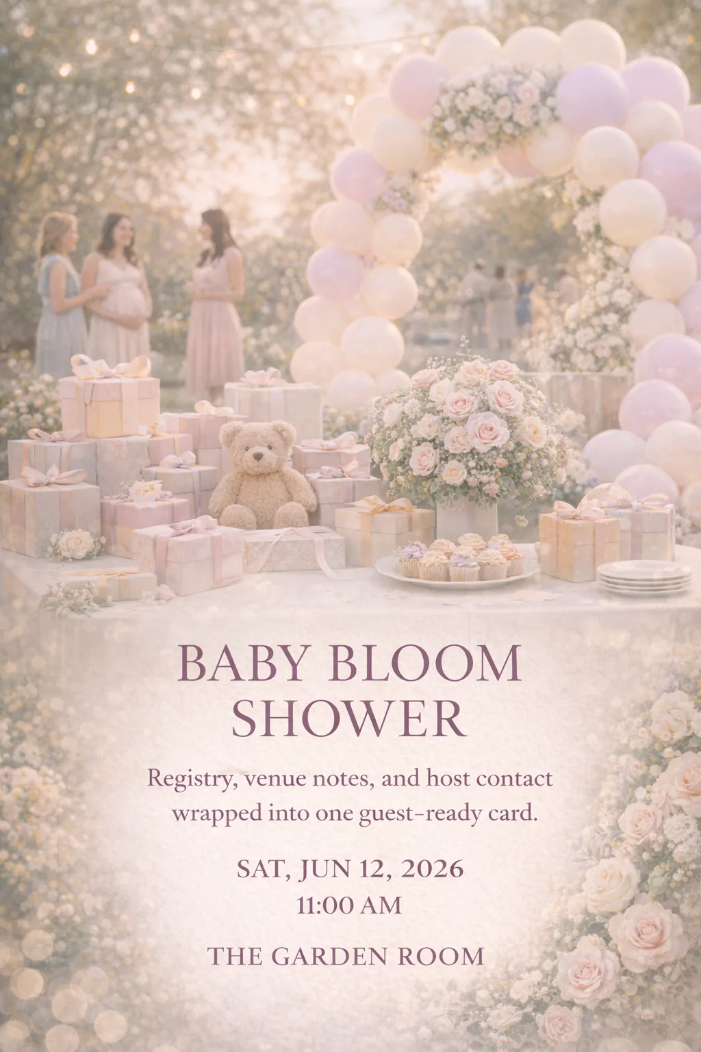 Baby Bloom Shower