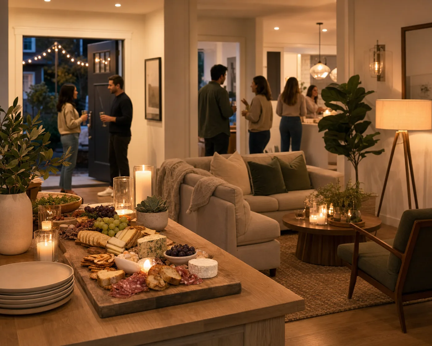 Maple Loft Housewarming example