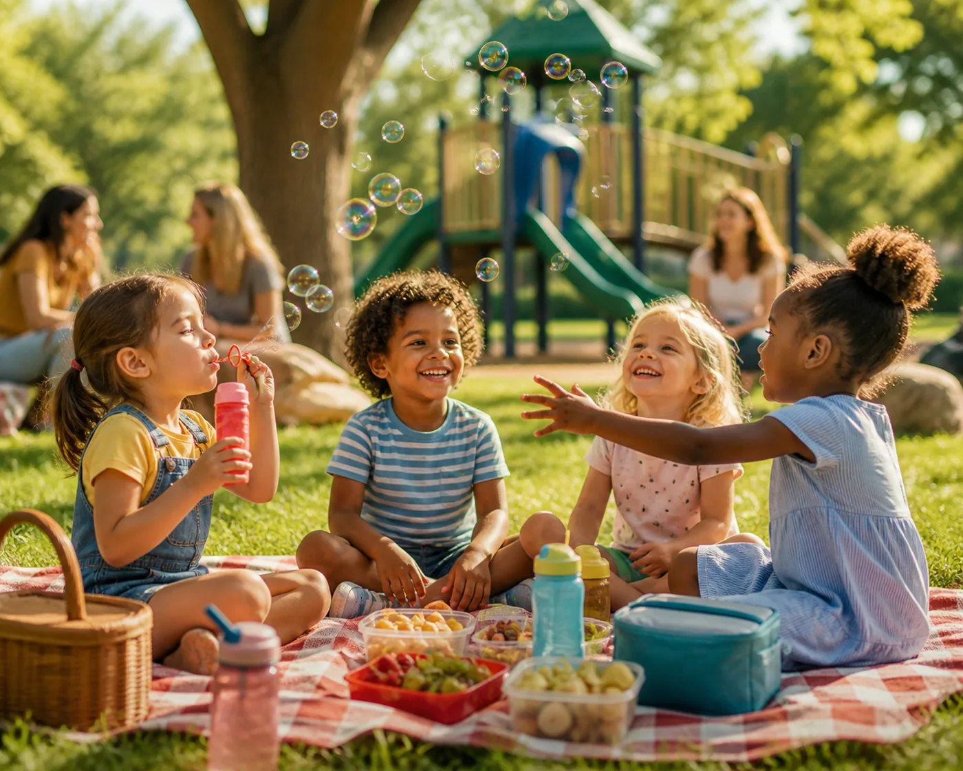Sunny Park Playdate example